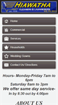 Mobile Screenshot of hiawathacleaners.com